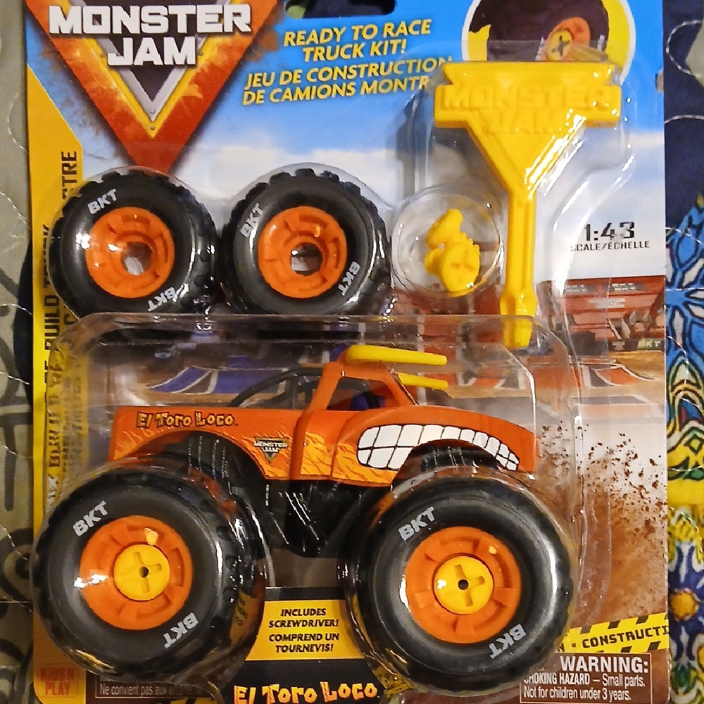 El Toro Loco Truck Mechanix  Kit - Orange With Tool